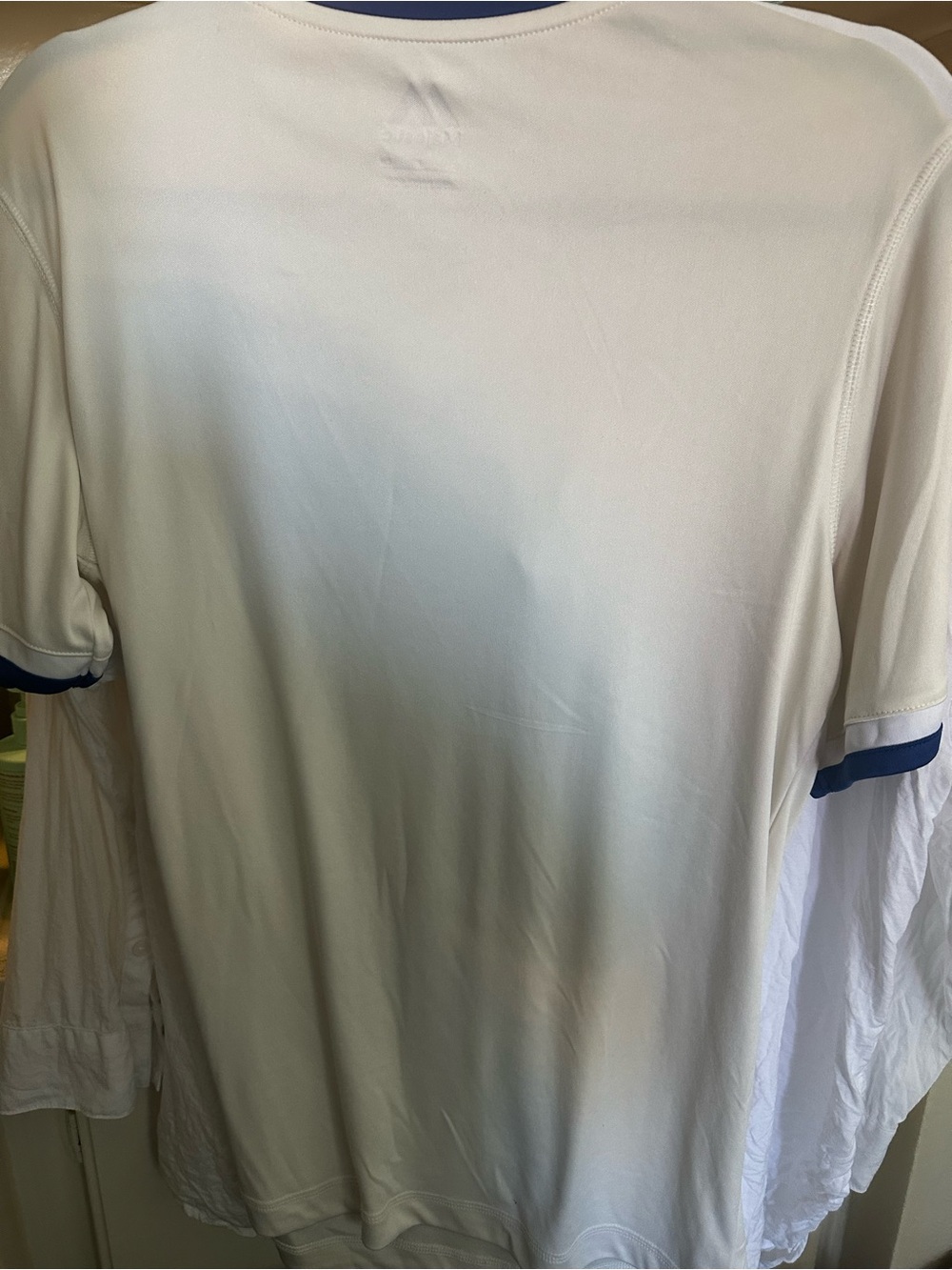 Majestic Los Angeles Dodgers White & Royal Blue shirt - Picture 3 of 3